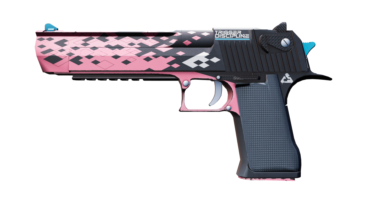 Front view of Desert Eagle | Trigger Discipline