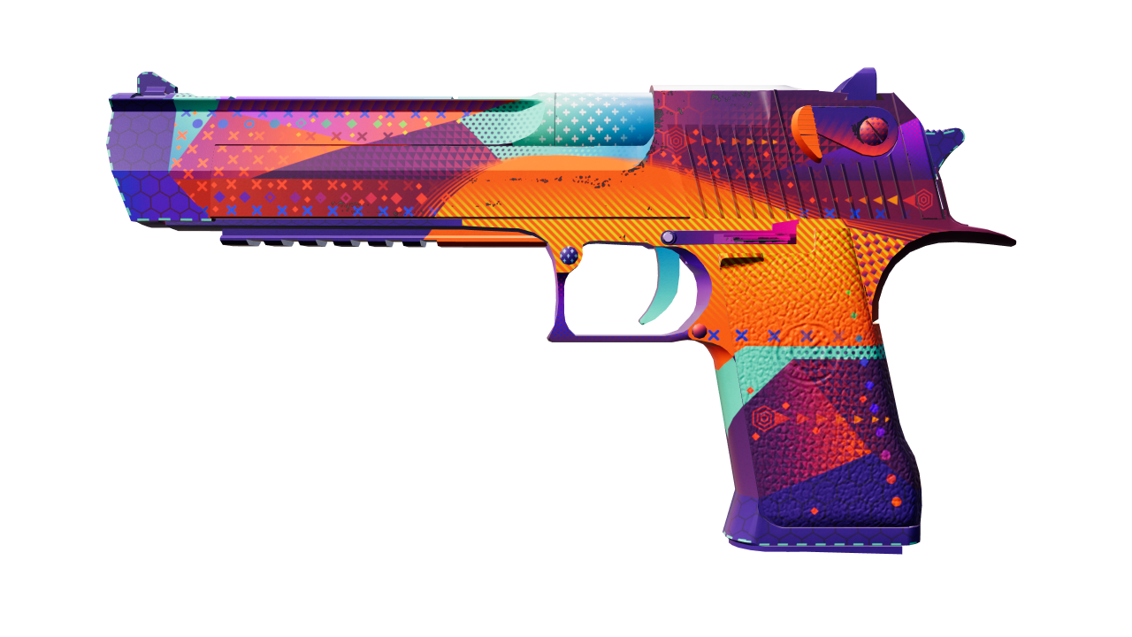 Front view of Desert Eagle | Ocean Drive