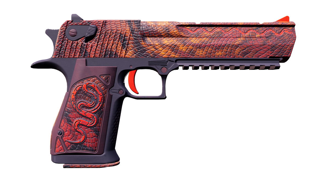 Back view of Desert Eagle | Serpent Strike