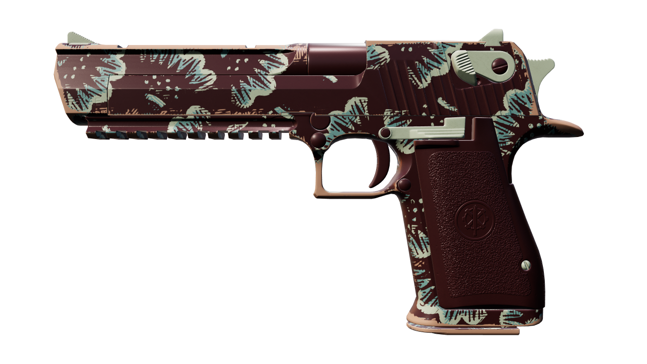 Front view of Desert Eagle | Mint Fan