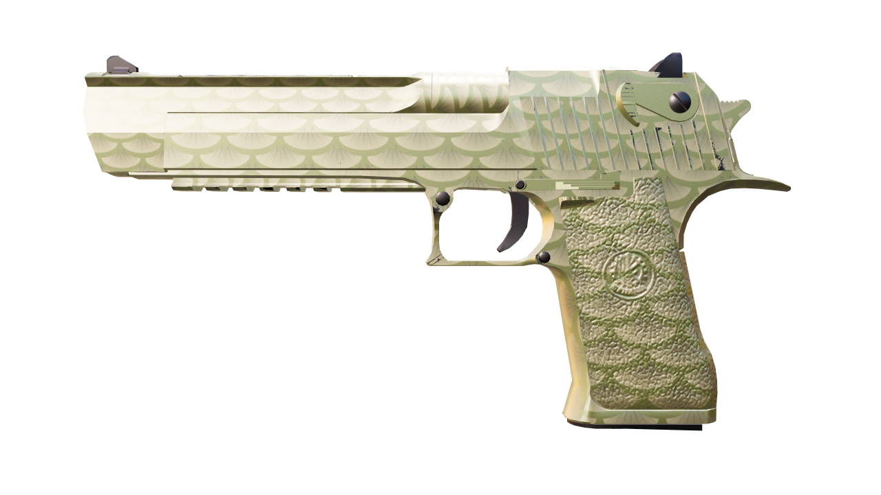 Front view of Desert Eagle | Golden Koi