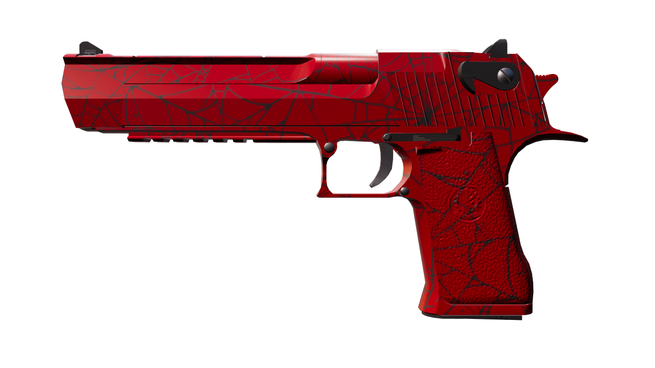 Front view of Desert Eagle | Crimson Web