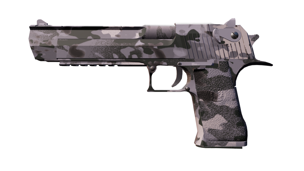 Front view of Desert Eagle | Urban Rubble