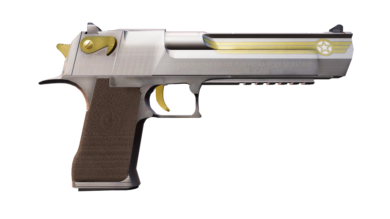 Back view of Desert Eagle | Pilot