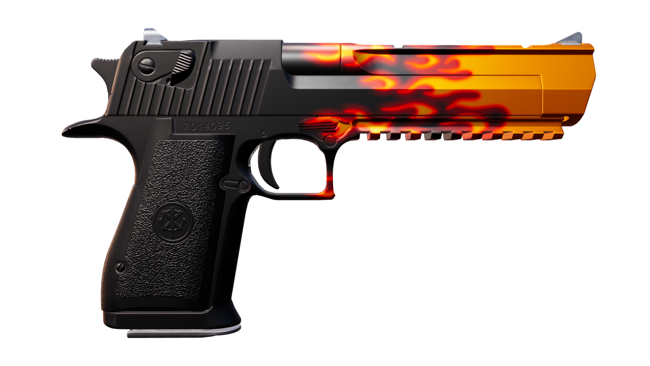 Back view of Desert Eagle | Blaze