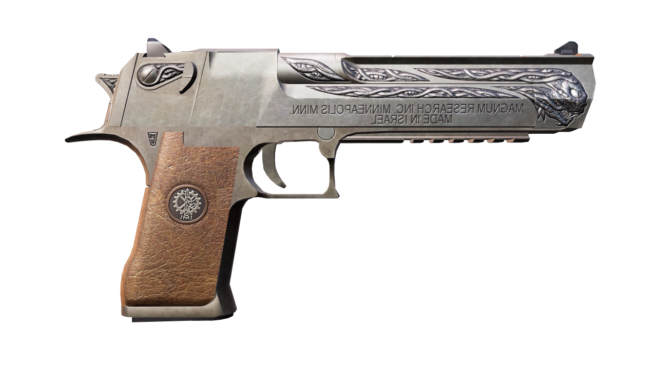 Back view of Desert Eagle | Naga