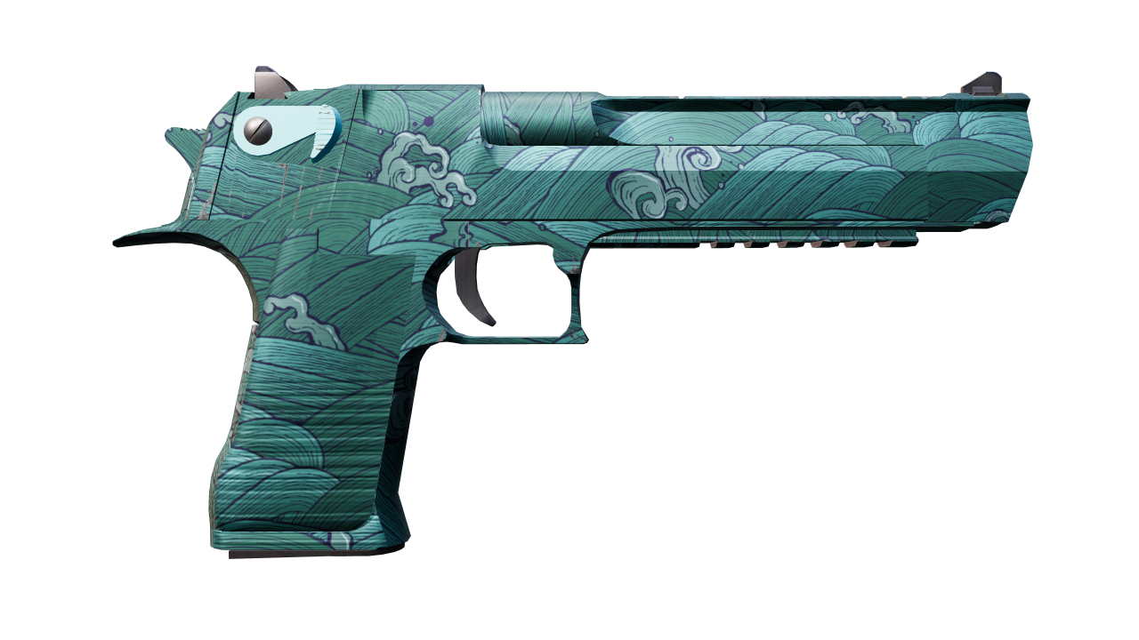 Back view of Desert Eagle | Midnight Storm