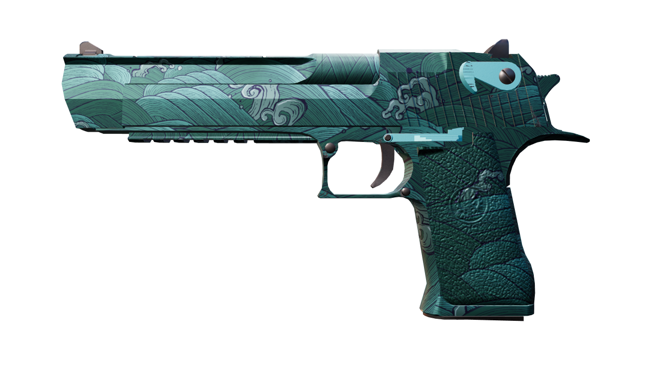 Front view of Desert Eagle | Midnight Storm