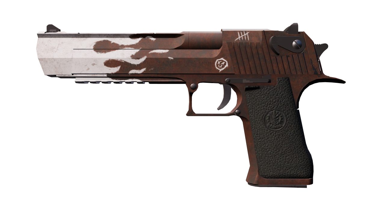 Front view of Desert Eagle | Oxide Blaze