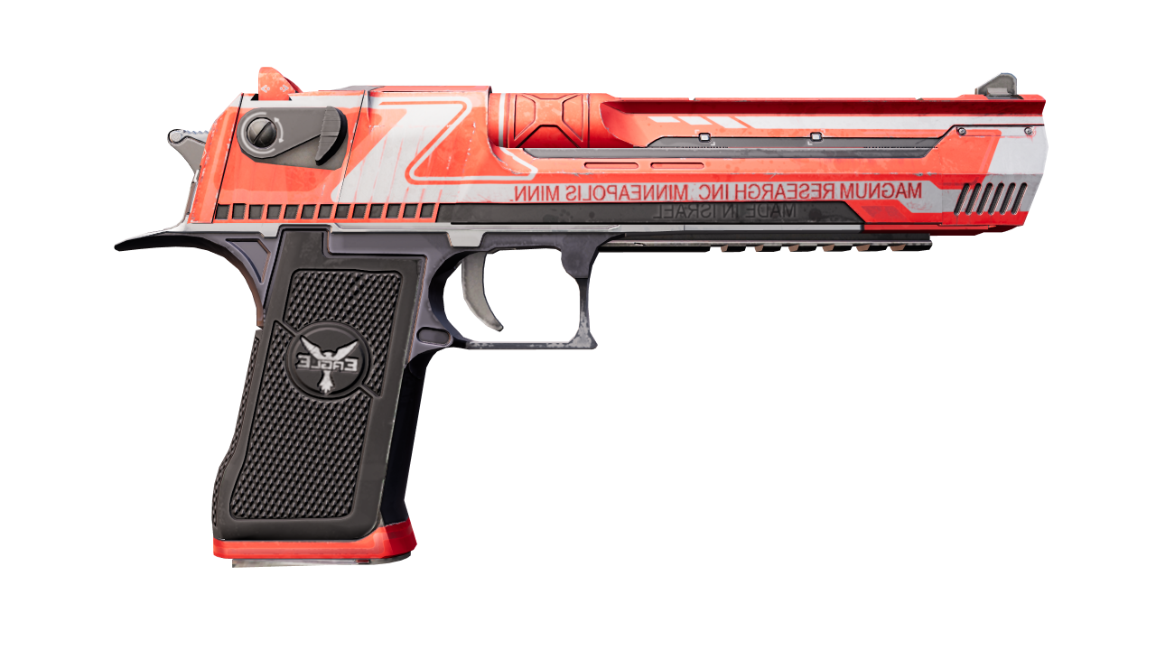 Back view of Desert Eagle | Code Red