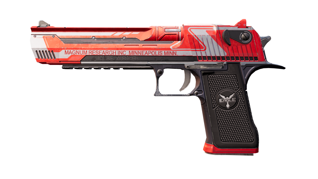 Front view of Desert Eagle | Code Red
