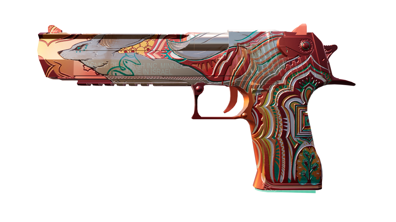 Front view of Desert Eagle | Fennec Fox