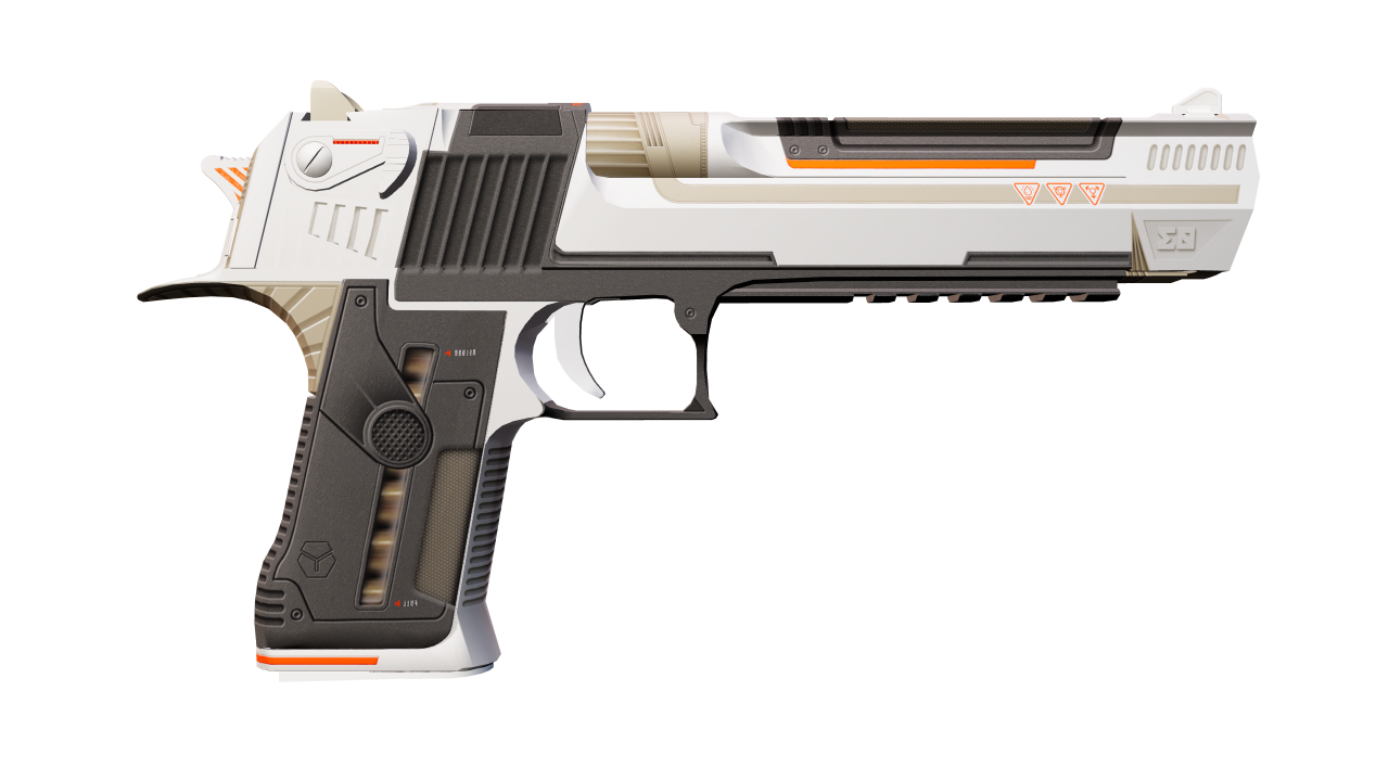 Back view of Desert Eagle | Mecha Industries