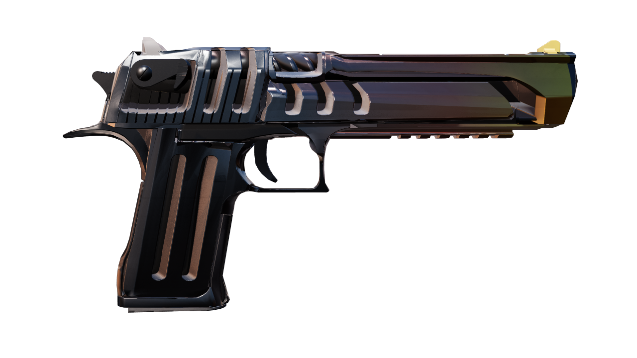 Back view of Desert Eagle | Light Rail