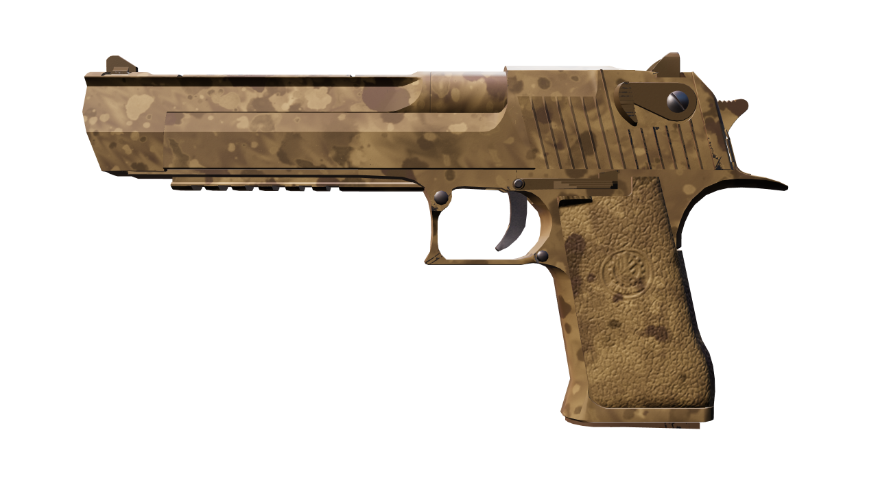 Front view of Desert Eagle | Mudder