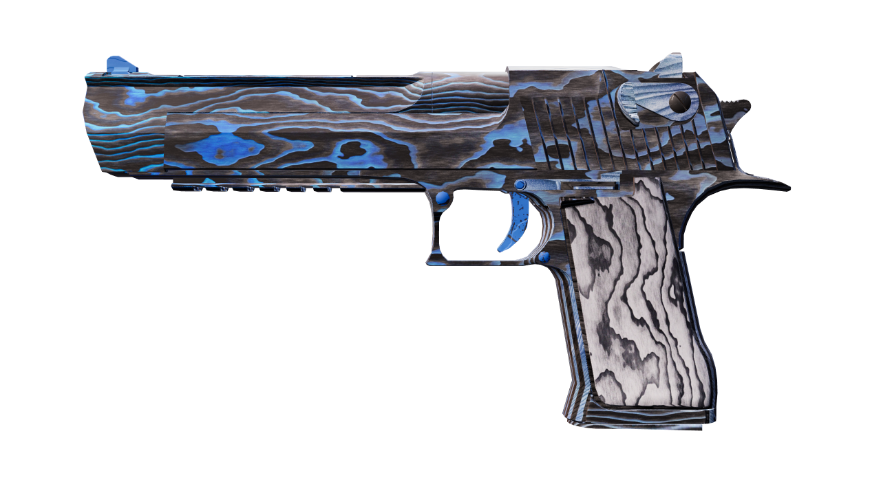Front view of Desert Eagle | Blue Ply