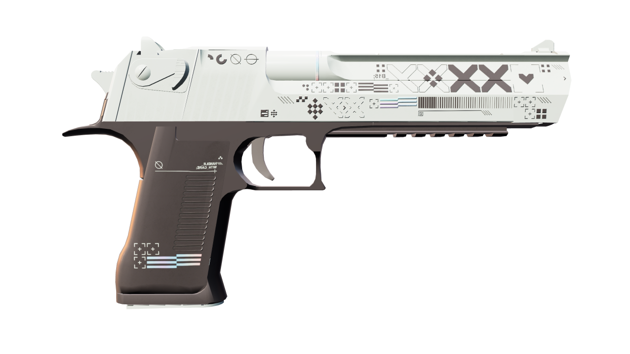 Back view of Desert Eagle | Printstream