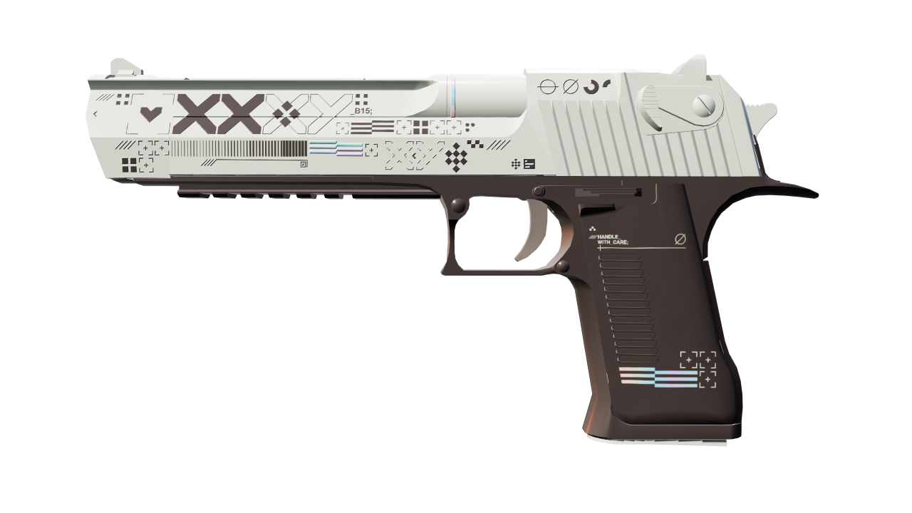 Front view of Desert Eagle | Printstream