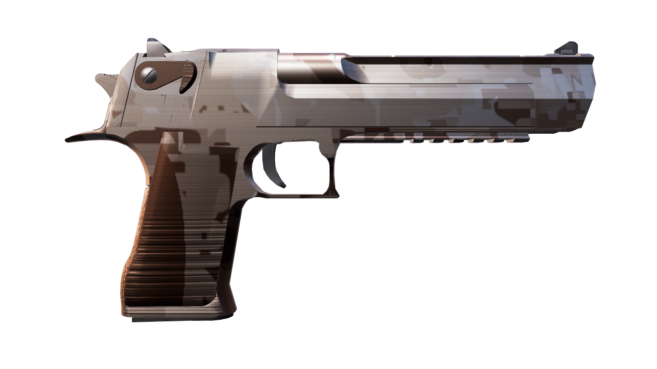 Back view of Desert Eagle | The Bronze