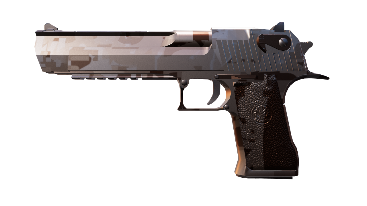 Front view of Desert Eagle | The Bronze