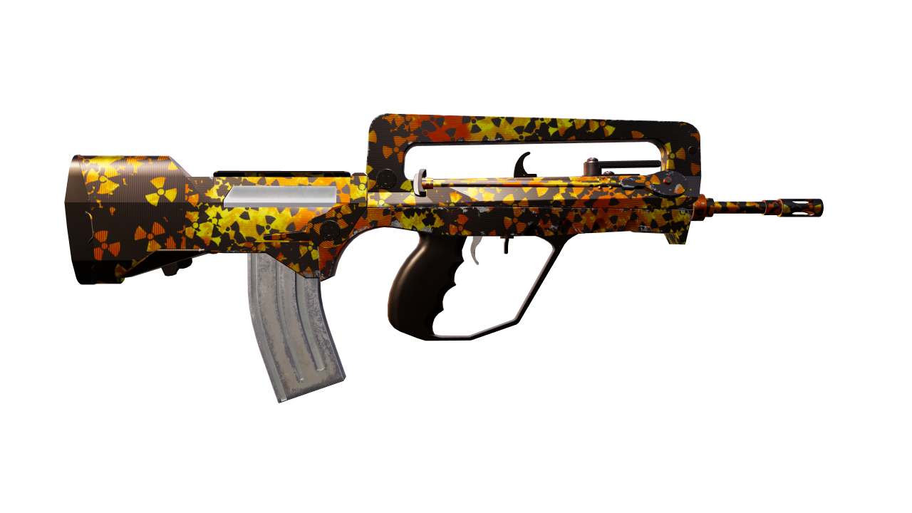 Back view of FAMAS | Meltdown