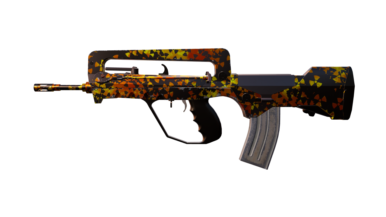 Front view of FAMAS | Meltdown
