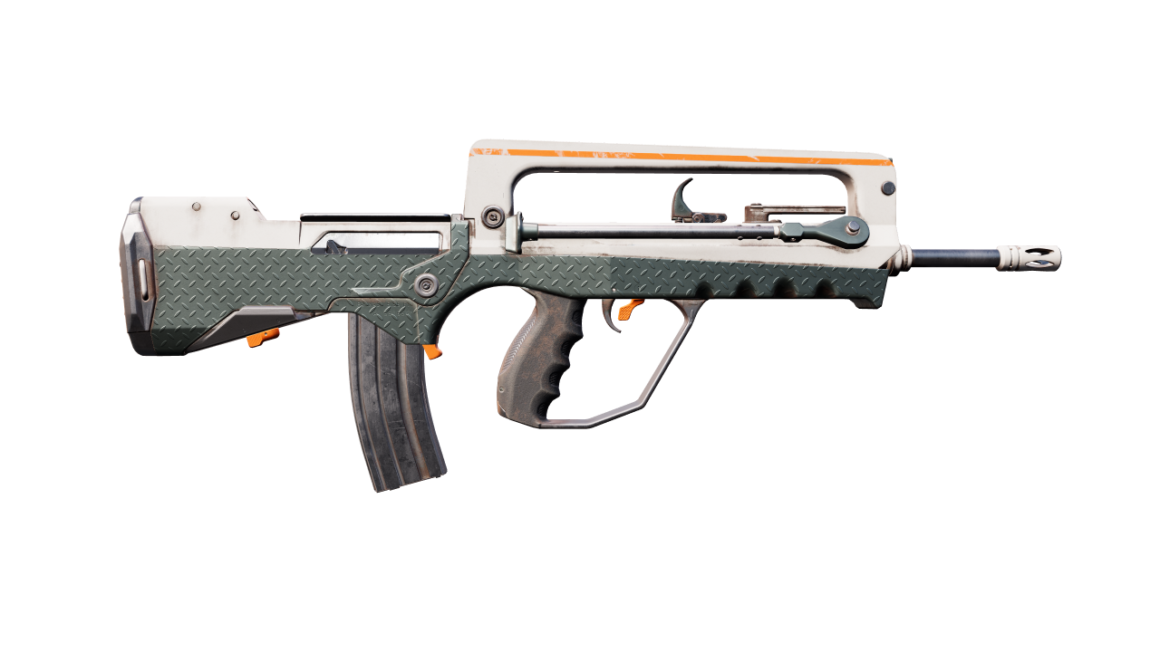 Back view of FAMAS | 2A2F