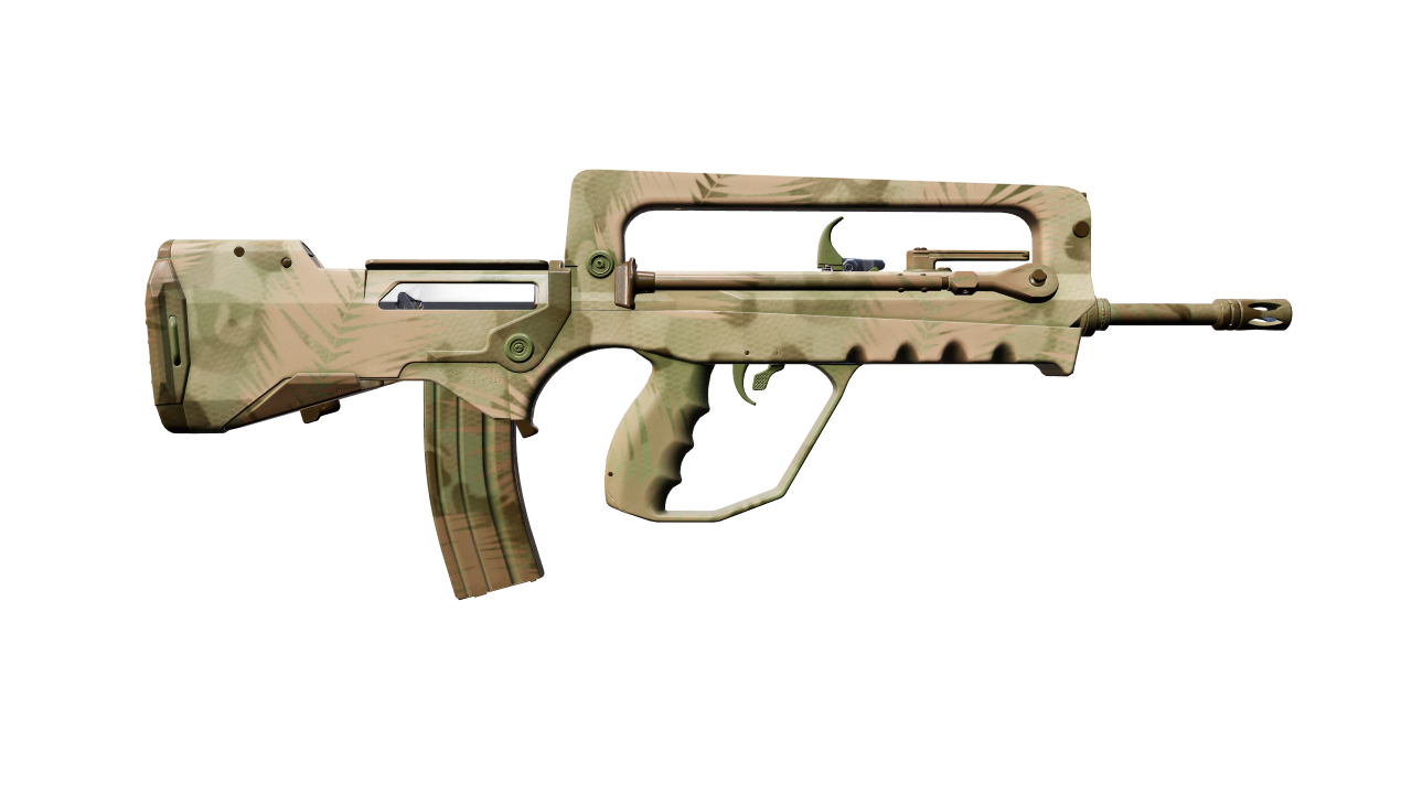 Back view of FAMAS | Palm