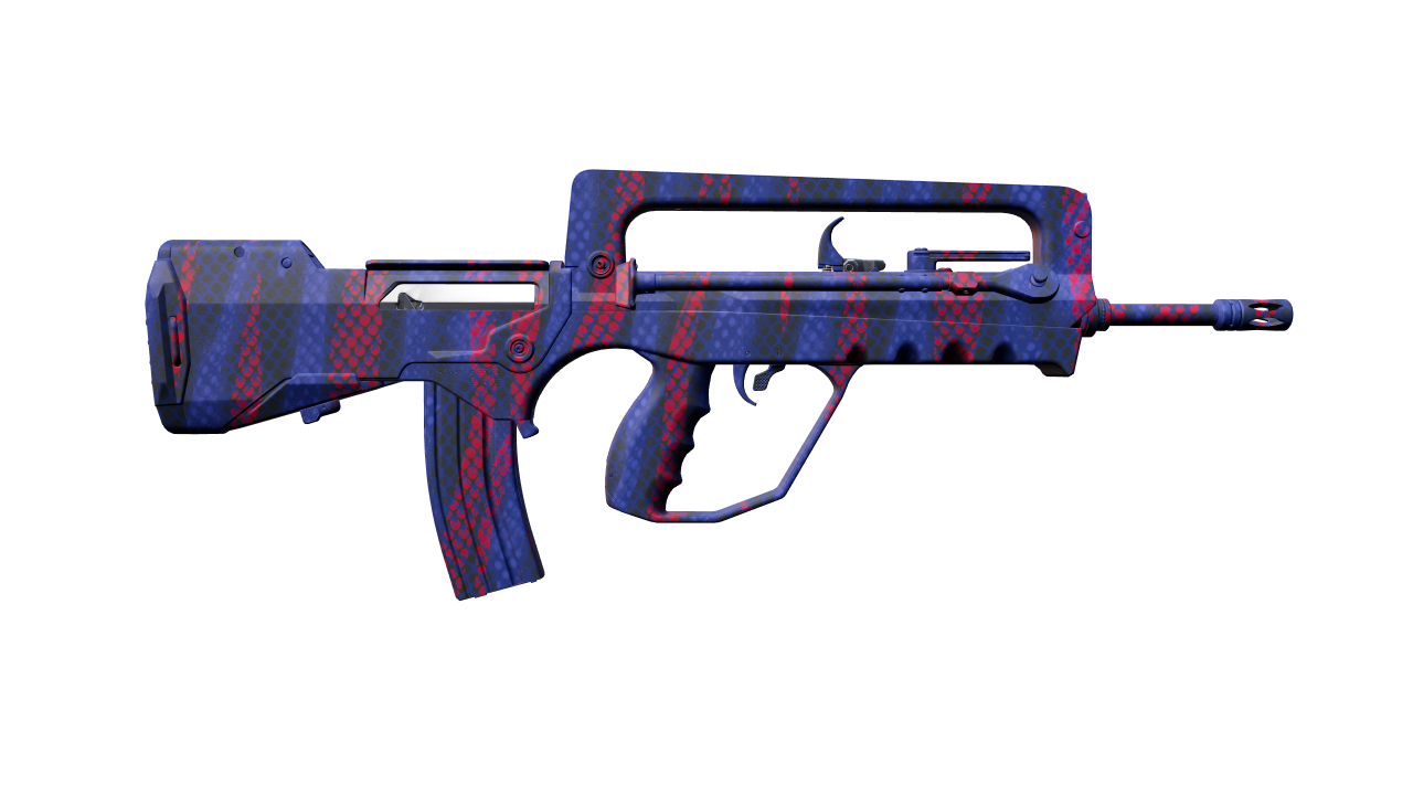 Back view of FAMAS | Teardown