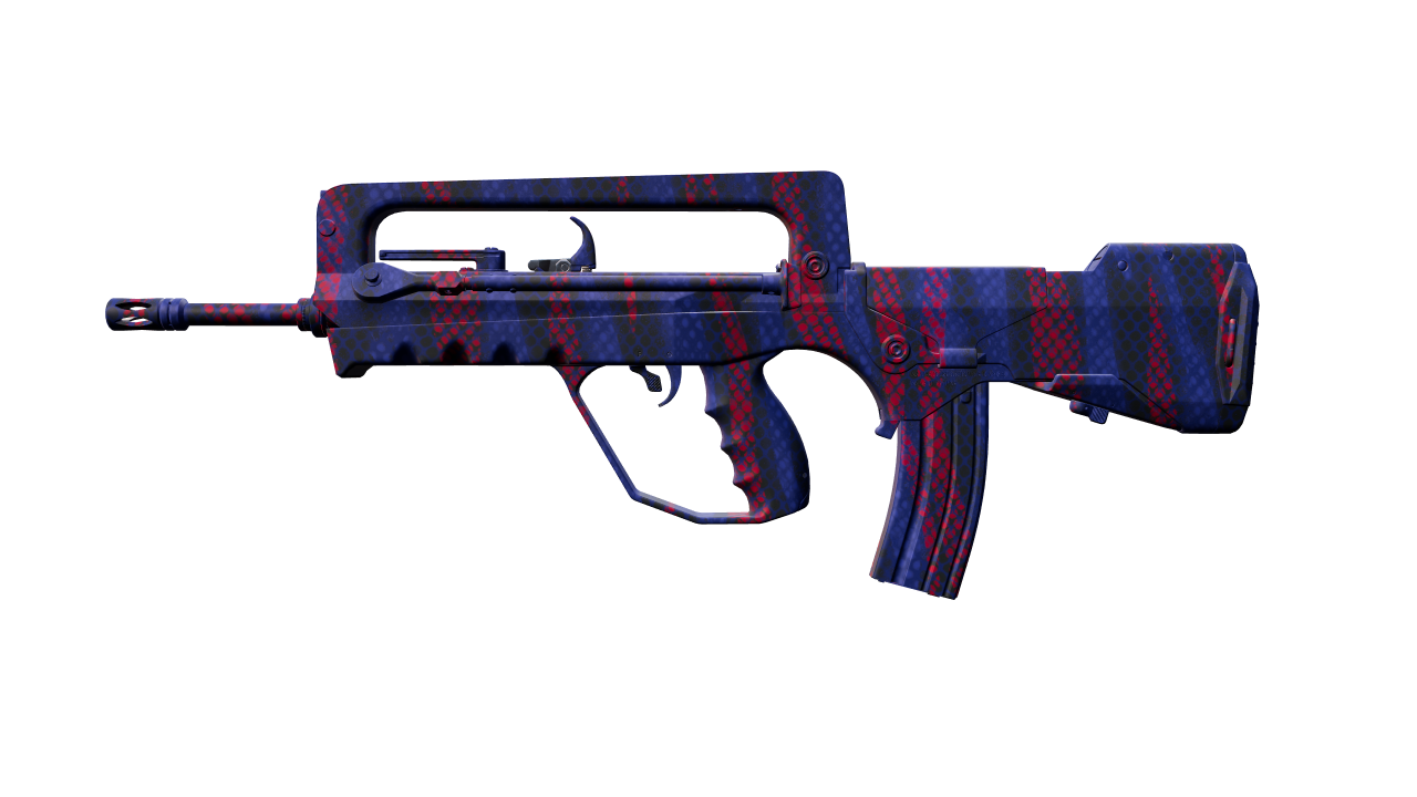 Front view of FAMAS | Teardown