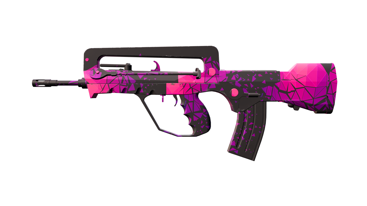 Front view of FAMAS | Pulse
