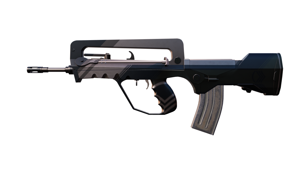 Front view of FAMAS | Sergeant