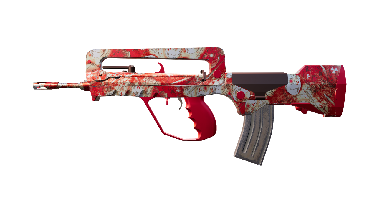 Front view of FAMAS | Styx