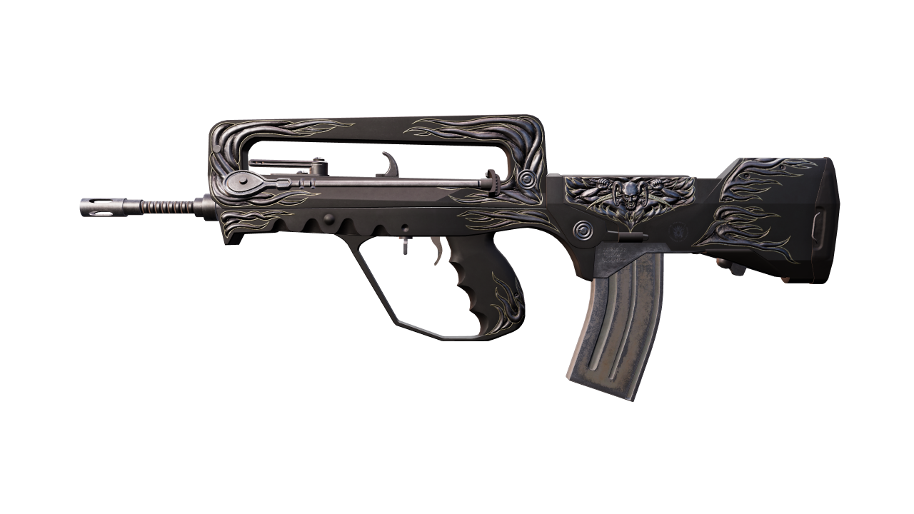 Front view of FAMAS | Djinn