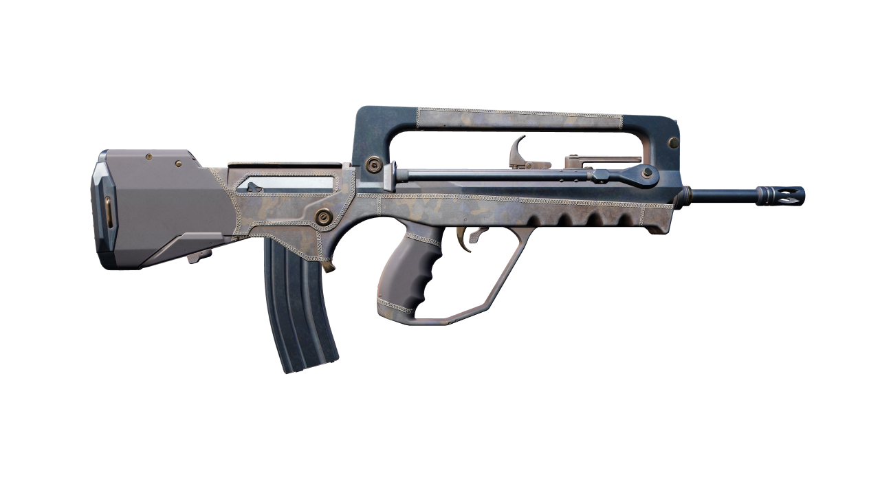 Back view of FAMAS | Half Sleeve