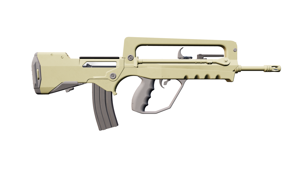 Back view of FAMAS | Colony