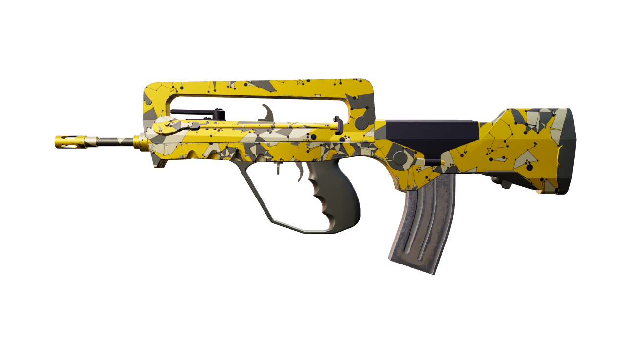 Front view of FAMAS | Neural Net