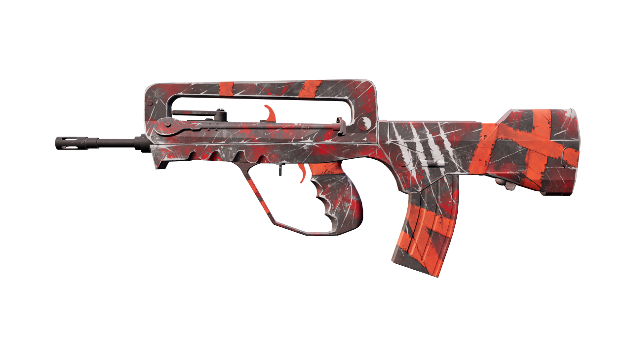 Front view of FAMAS | Survivor Z