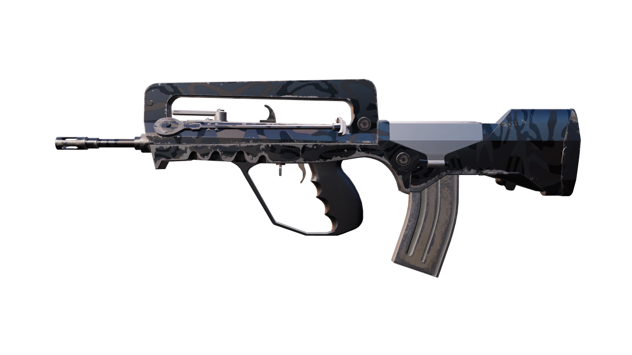 Front view of FAMAS | Dark Water