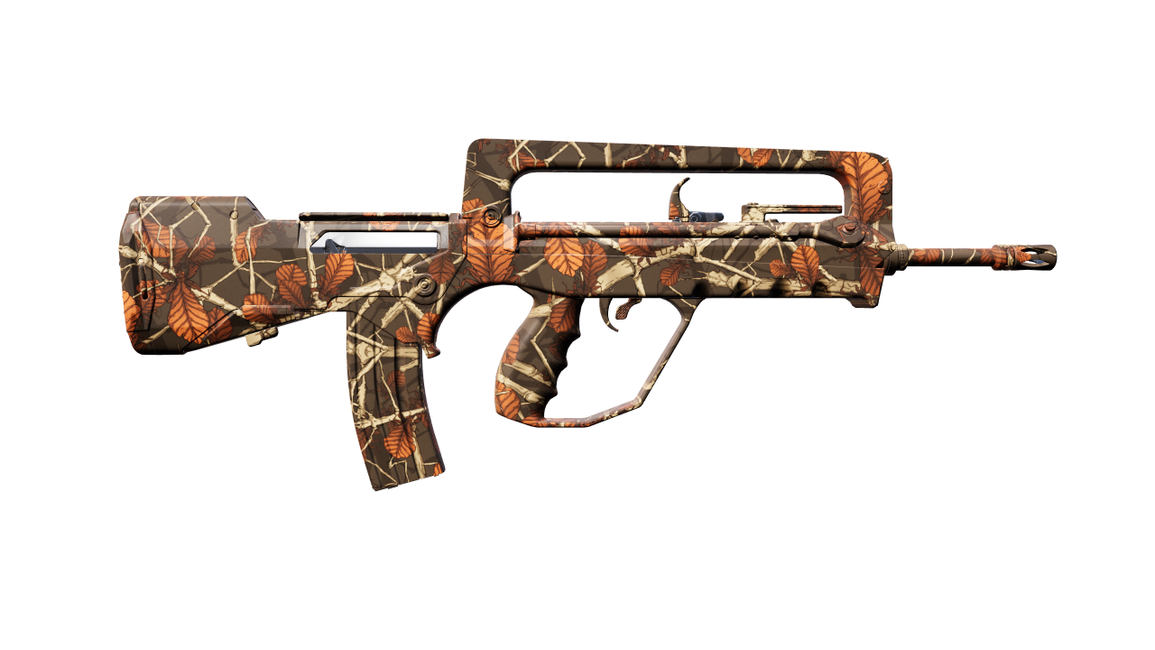 Back view of FAMAS | Crypsis