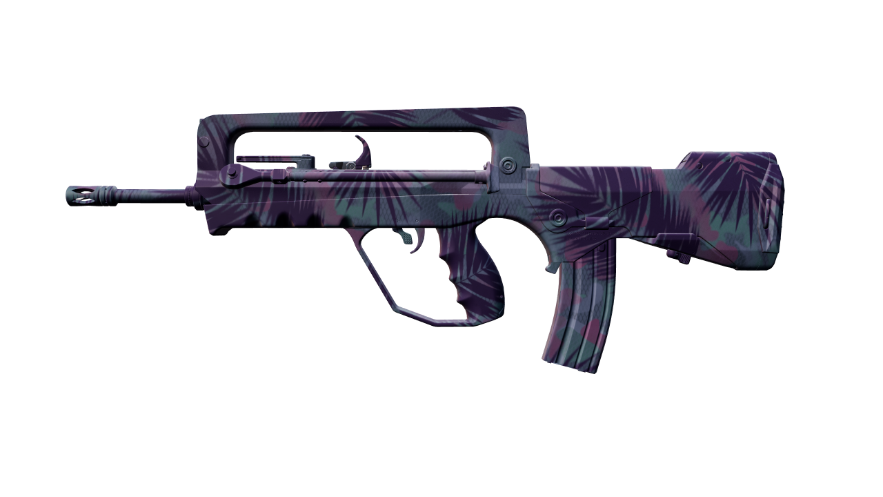 Front view of FAMAS | Sundown