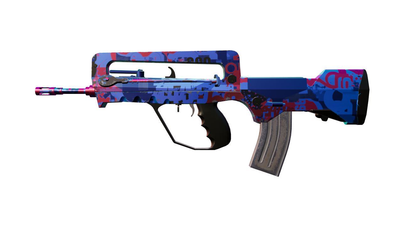 Front view of FAMAS | Prime Conspiracy