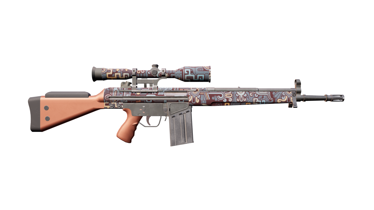 Back view of G3SG1 | Ancient Ritual