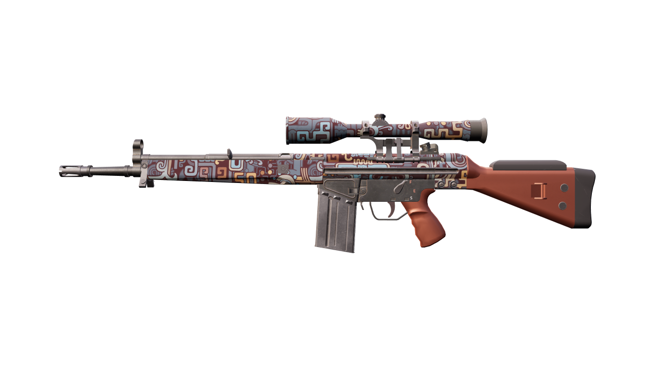 Front view of G3SG1 | Ancient Ritual