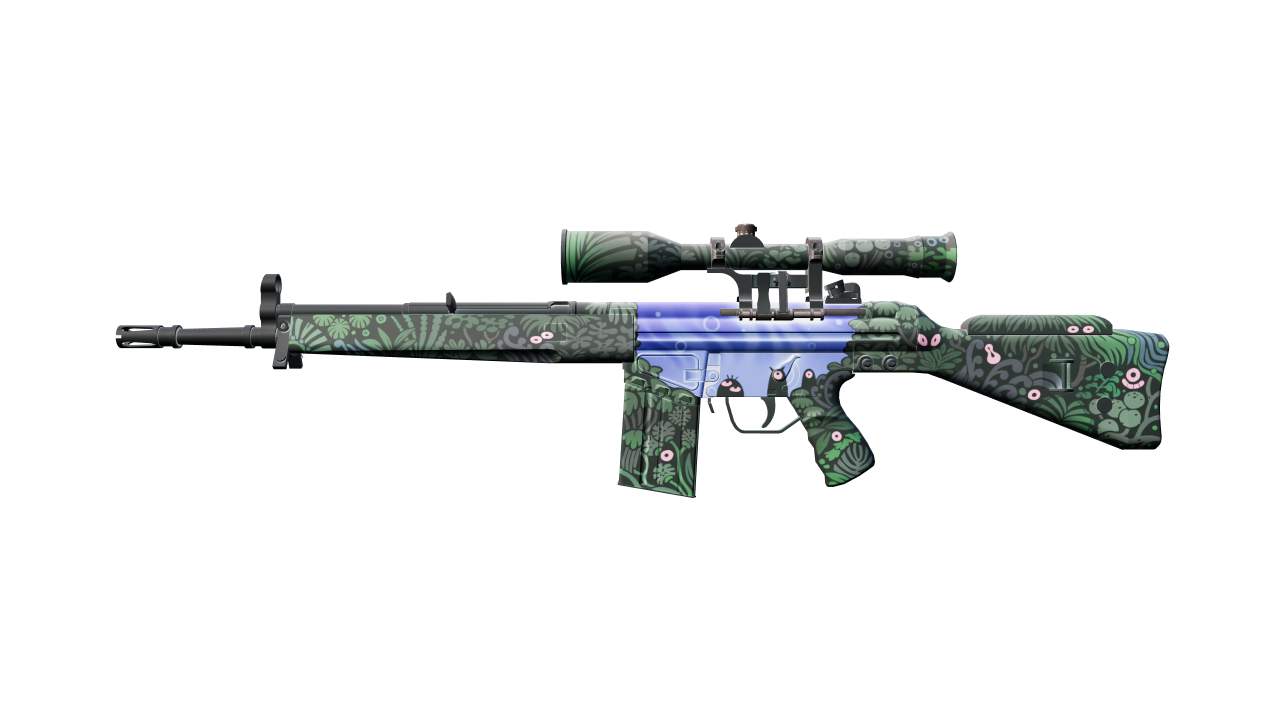 Front view of G3SG1 | Dream Glade