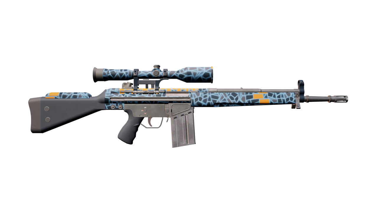 Back view of G3SG1 | Demeter