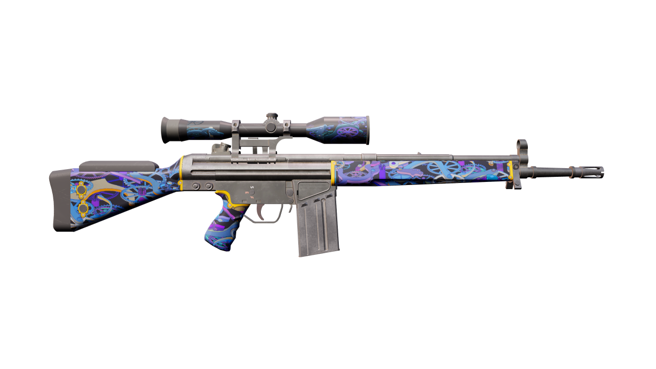 Back view of G3SG1 | Chronos