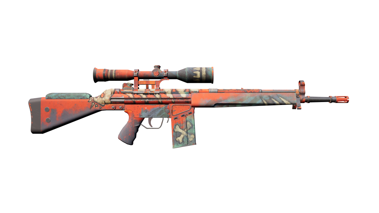 Back view of G3SG1 | The Executioner