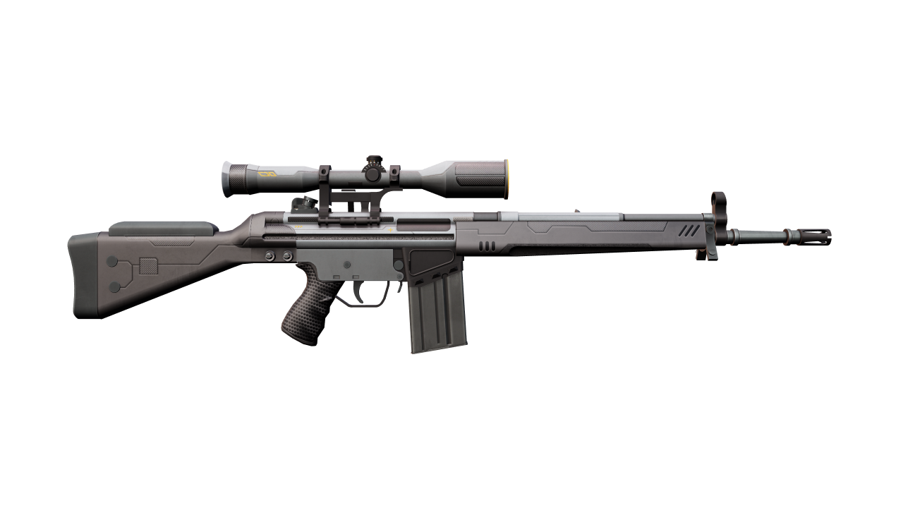 Back view of G3SG1 | Ventilator