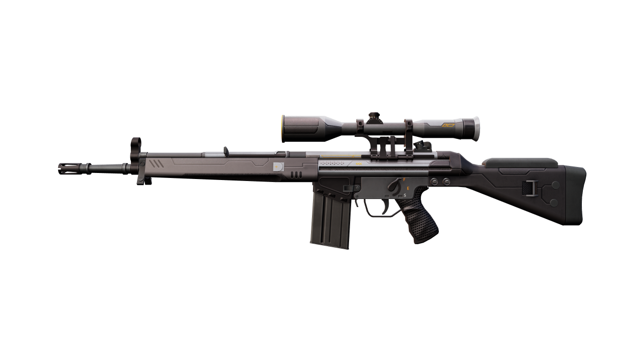 Front view of G3SG1 | Ventilator